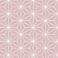 Bienenwachstücher 2er-Set small, japansterne rosa, Speisekleid