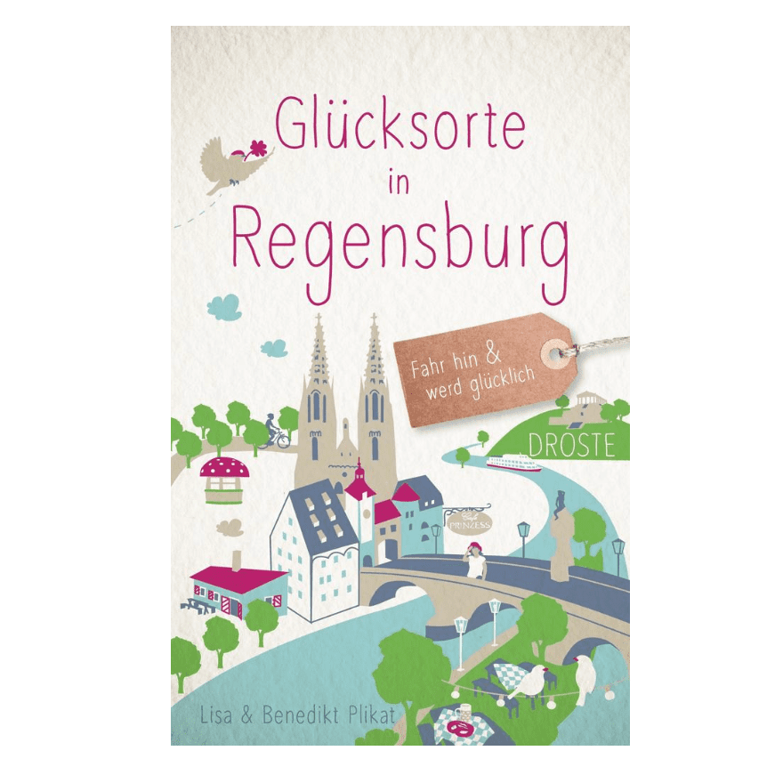 Buch „Glücksorte in Regensburg“