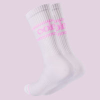 Socken „Neon Pink“ , Ooley