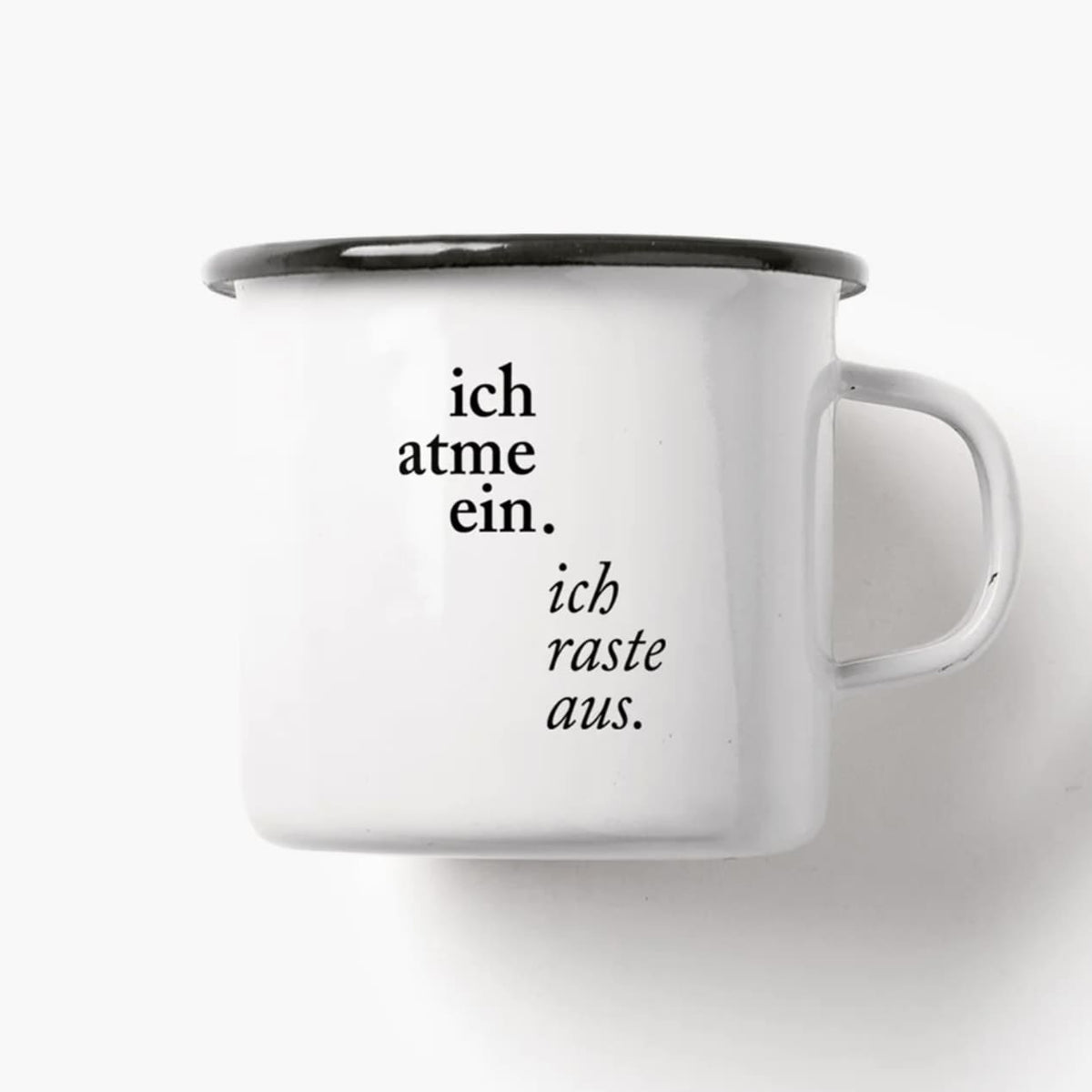 Emaille Tassen, Typealive