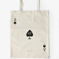 Tote Bag Tasche „Ace Hole/ Spielkarte“, typealive
