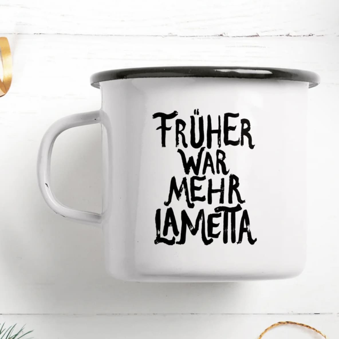 Emaille Tassen, Typealive
