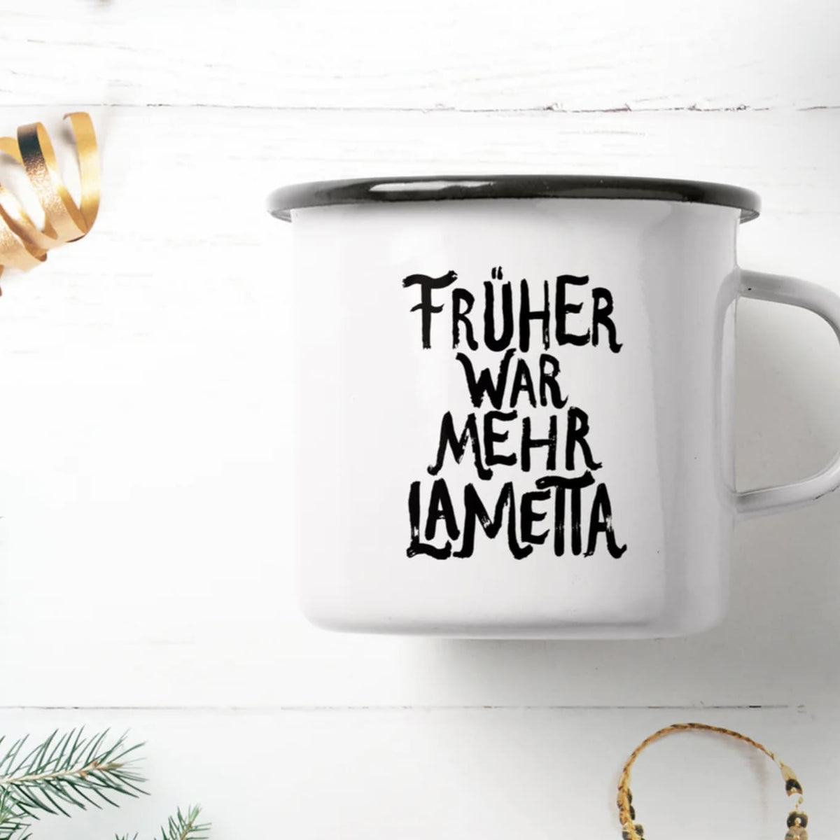 Emaille Tassen, Typealive