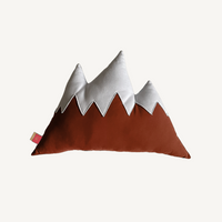 Bergprofil Gipfel Kissen ROSTROT, Roadtyping