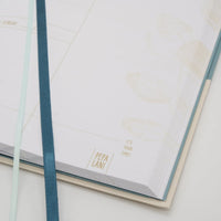 Kalender undatiert creme blau „Bird“, Pepa Lani