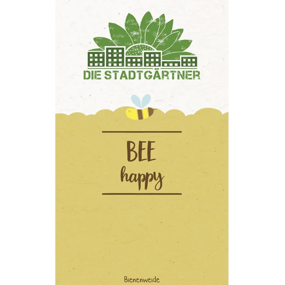 Saatgrüße „Bee happy“, Stadtgärtner
