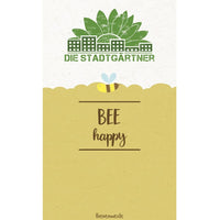 Saatgrüße „Bee happy“, Stadtgärtner