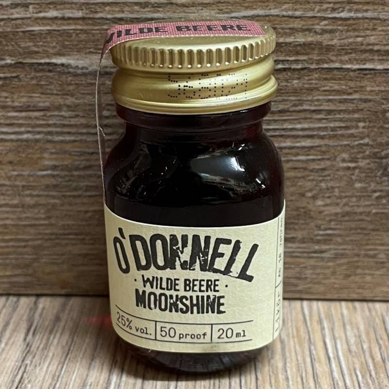 Likör „Wilde Beere“ 20ml, O’Donnel moonshine