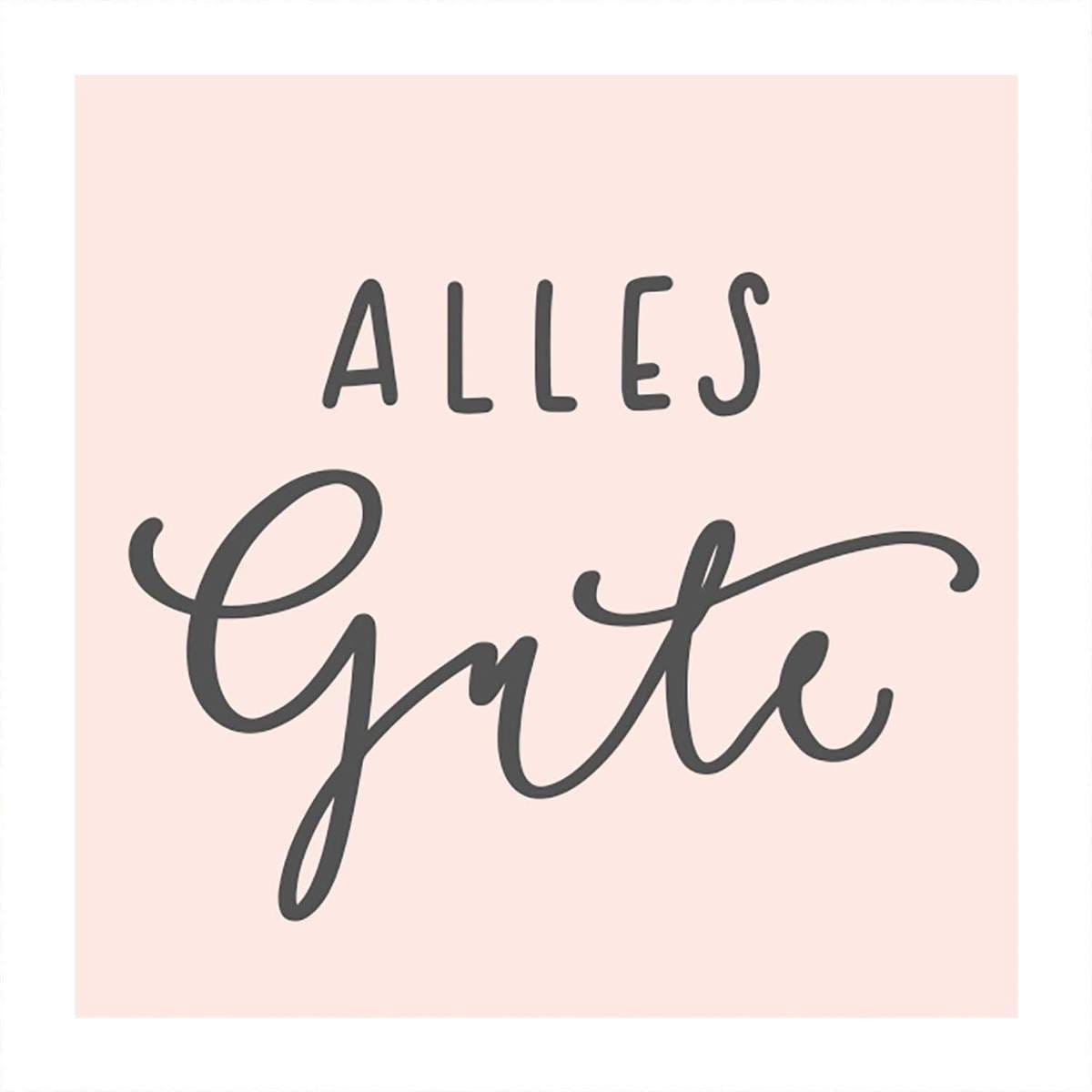 Stempel „alles Gute“, May & Berry