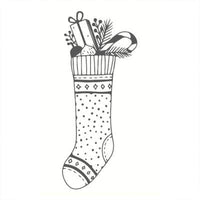 Stempel Weihnachtsstrumpf, May&Berry