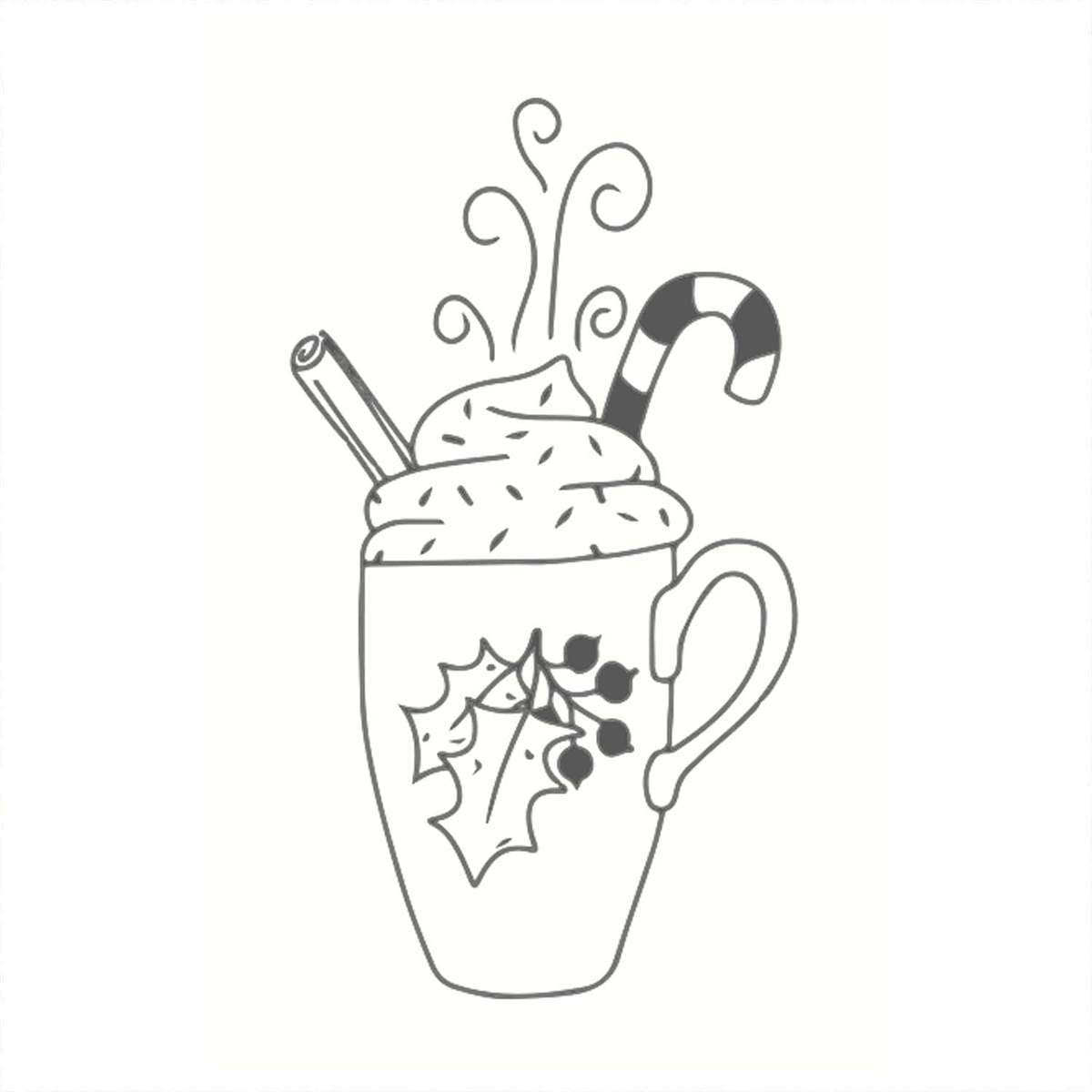 Stempel Weihnachtsbecher, May&Berry