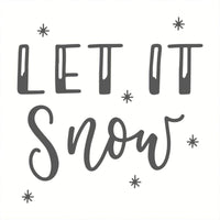 Stempel „Let it Snow“, May&Berry