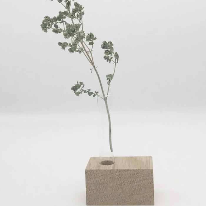 Minivase Holz, Stadtrand Stil