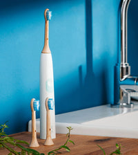 Bamboo Sonic Professional Aufsteckbürsten (2 Stk.), Hydrophil