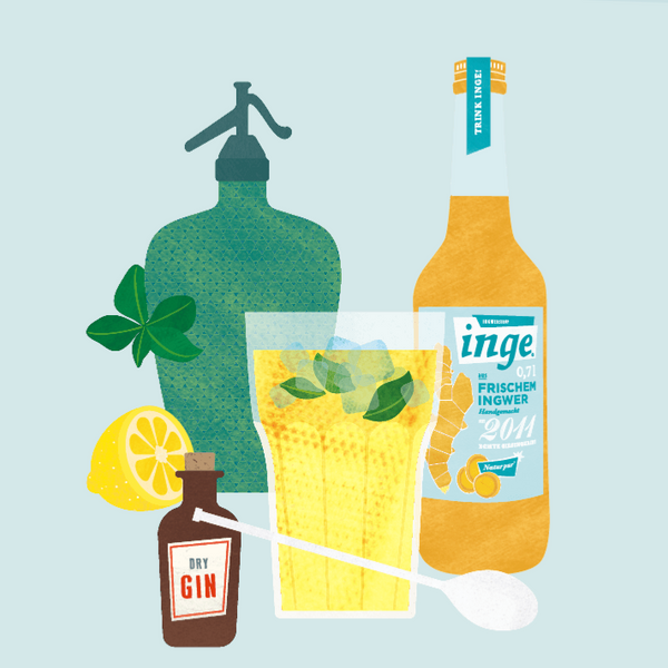 Inge Ingwersirup groß, Die Inge Manufaktur - 0,7 l