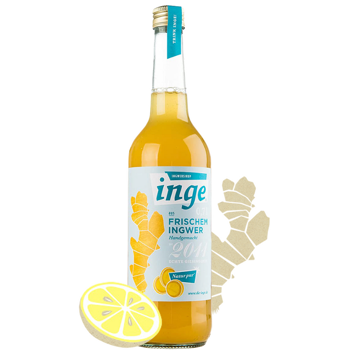 Inge Ingwersirup groß, Die Inge Manufaktur - 0,7 L