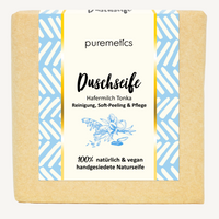 Duschseife "Hafermilch - Tonkabohne", Puremetics