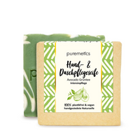 Hand- und Duschpflegeseife "Avocado Grüntee", Puremetics