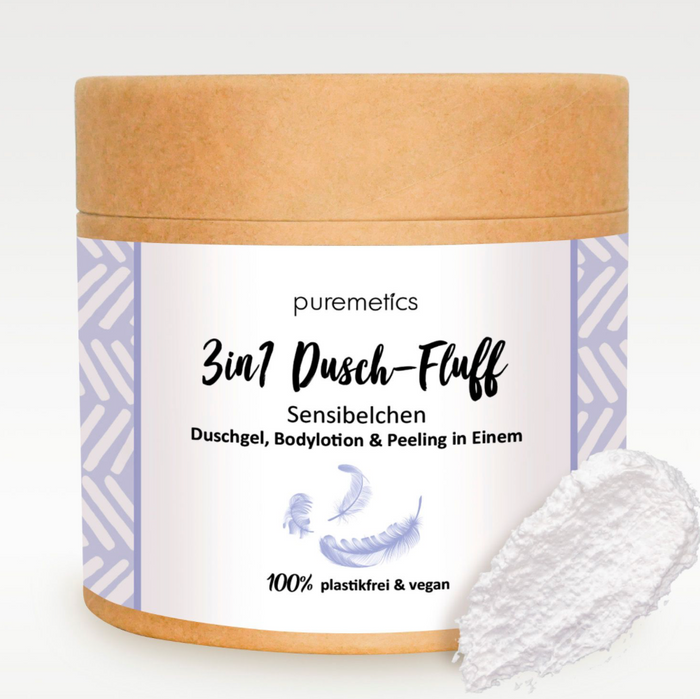 3in1 Dusch-Fluff "sensibelchen", Puremetics