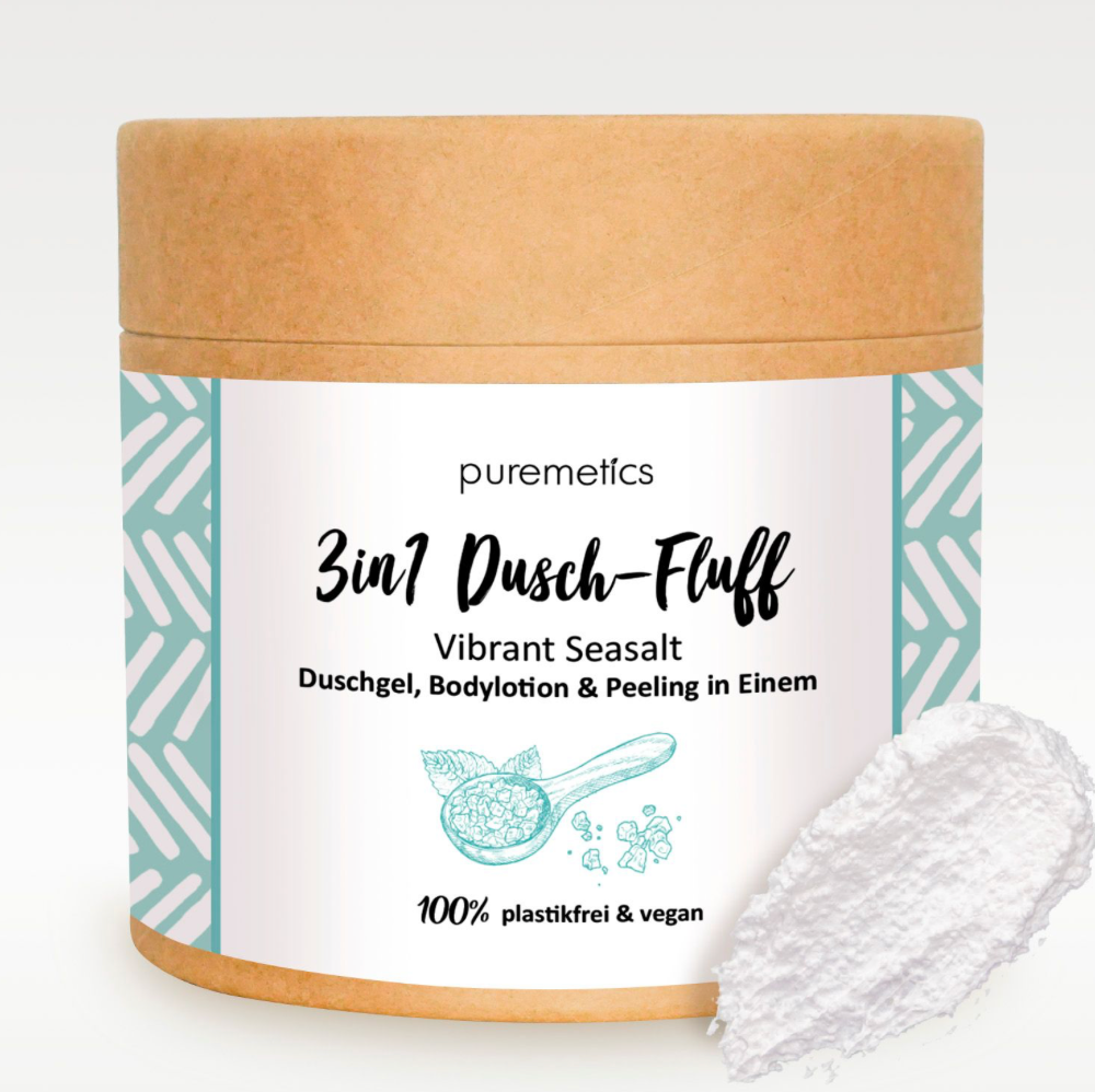 3in1 Dusch-Fluff "Vibrant Seasalt", Puremetics