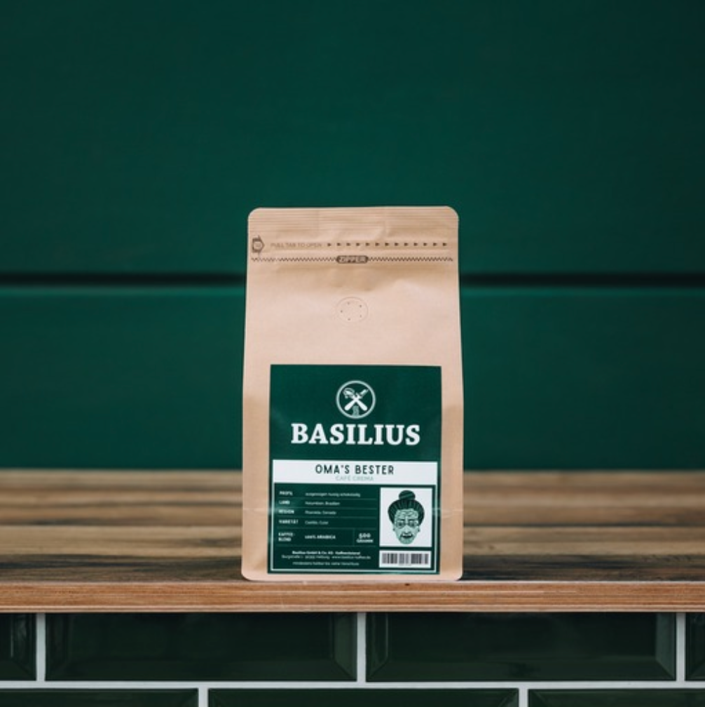 Kaffee „Omas Bester“ 250g gemahlen, Basilius