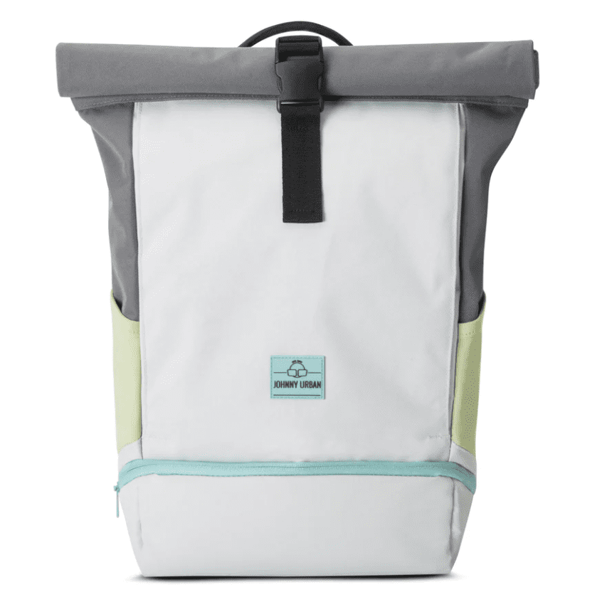 Rucksack „Allen“ Medium GRAU/GRÜN, Johnny urban