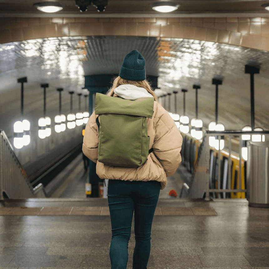 Rucksack „Henry“ olive, Johnny Urban