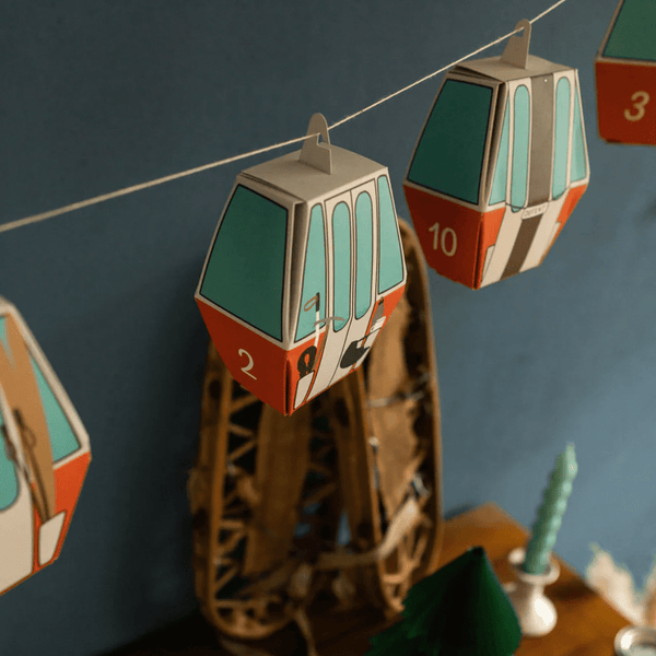 Adventskalender Gondeln, Roadtyping