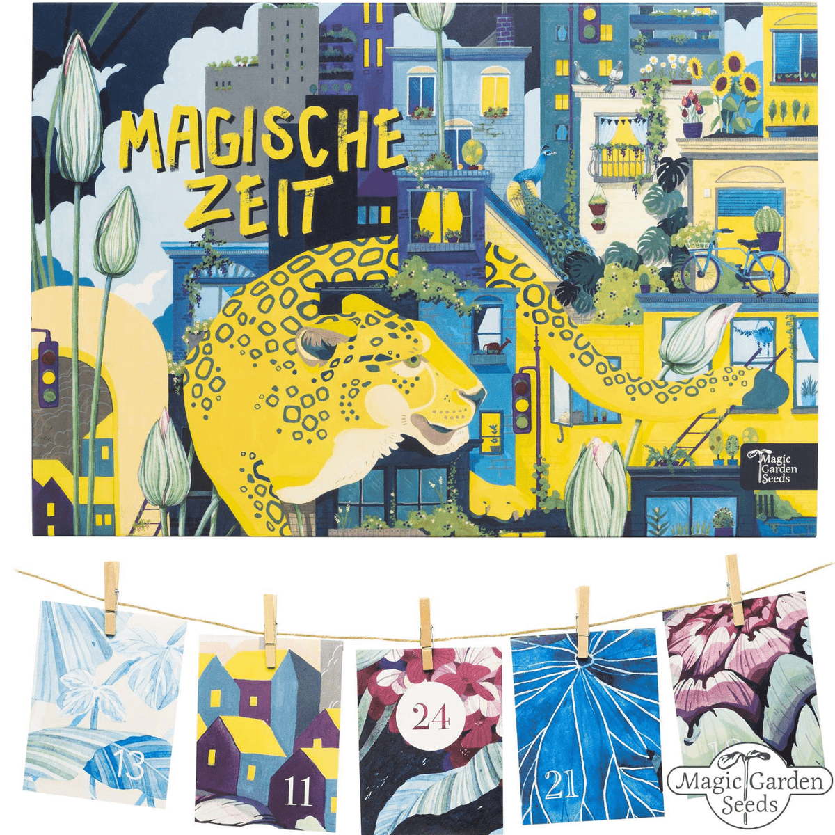 Adventskalender „urbanes Gartenglück“ Magic Gardenseeds