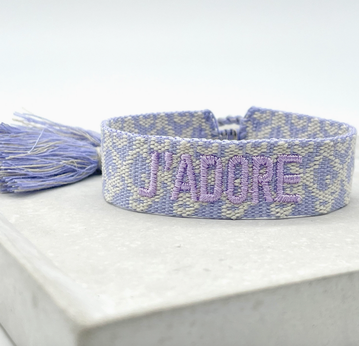 Armband gewebt mit Aufschrift, Parsley & Pepper