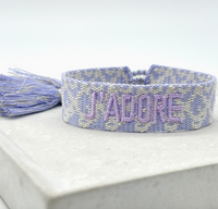 Armband gewebt mit Aufschrift, Parsley & Pepper