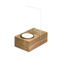 Teelichthalter “Flame” Eiche, Lumenqi