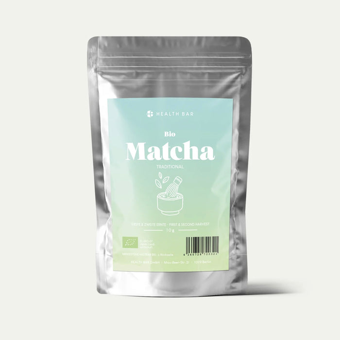 Bio - Matcha Tea - Traditional, Health Bar