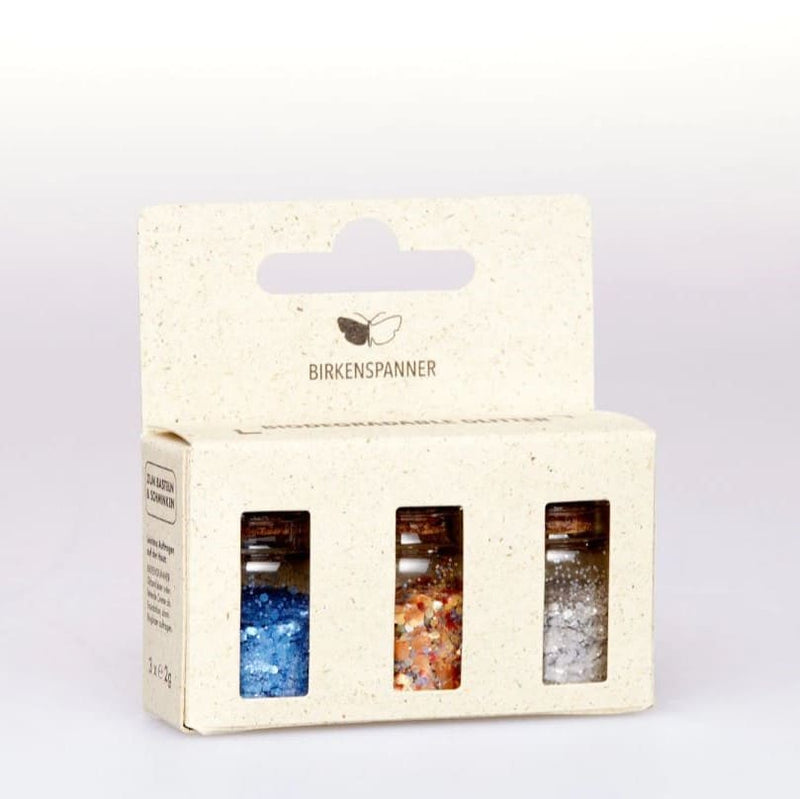 Glitzer Bio edgy earth collection 3x2g, Birkenspanner
