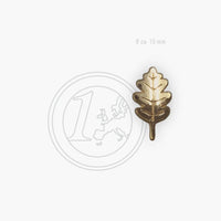 Pin „Be leaf in you“ Gold, typealive