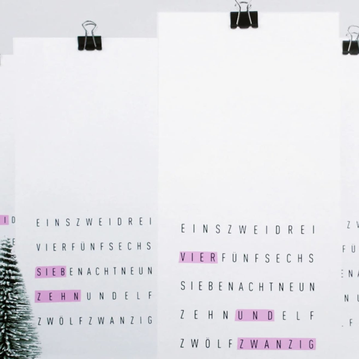 Adventskalender „tag me“, Typealive