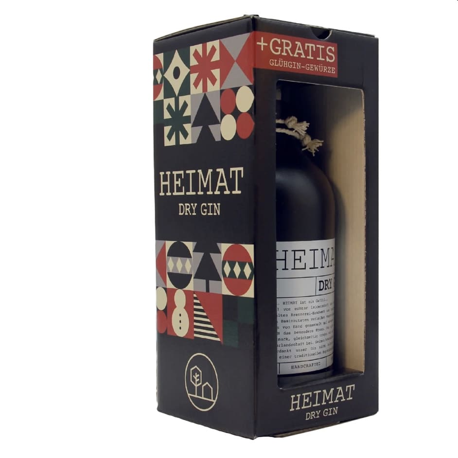 Heimat Glüh Gin Set mit Gewürze 500ml, Heimat Gin