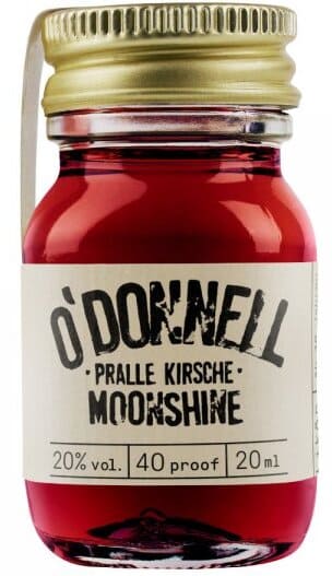 Likör „Pralle Kirsche“ 20ml, O’Donnel moonshine