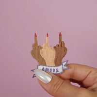 Bügelsticker, malicieuse