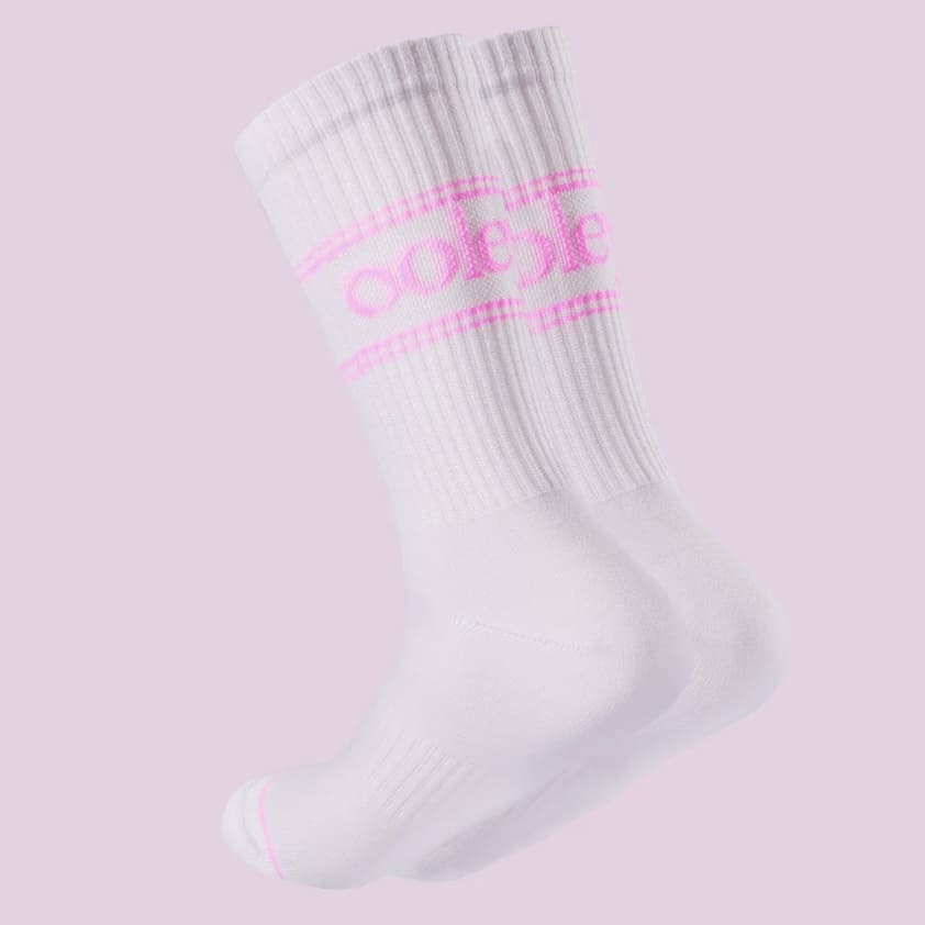 Socken „Neon Pink“ M , Ooley