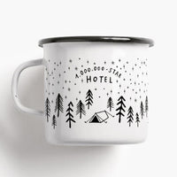 Emaille Tasse „1.000.000 stars“, Typealive