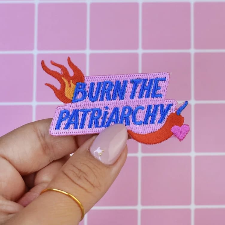 Bügelsticker, malicieuse