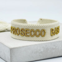 Armband gewebt mit Aufschrift, Parsley & Pepper