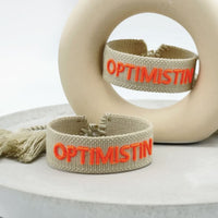 Armband gewebt mit Aufschrift, Parsley & Pepper