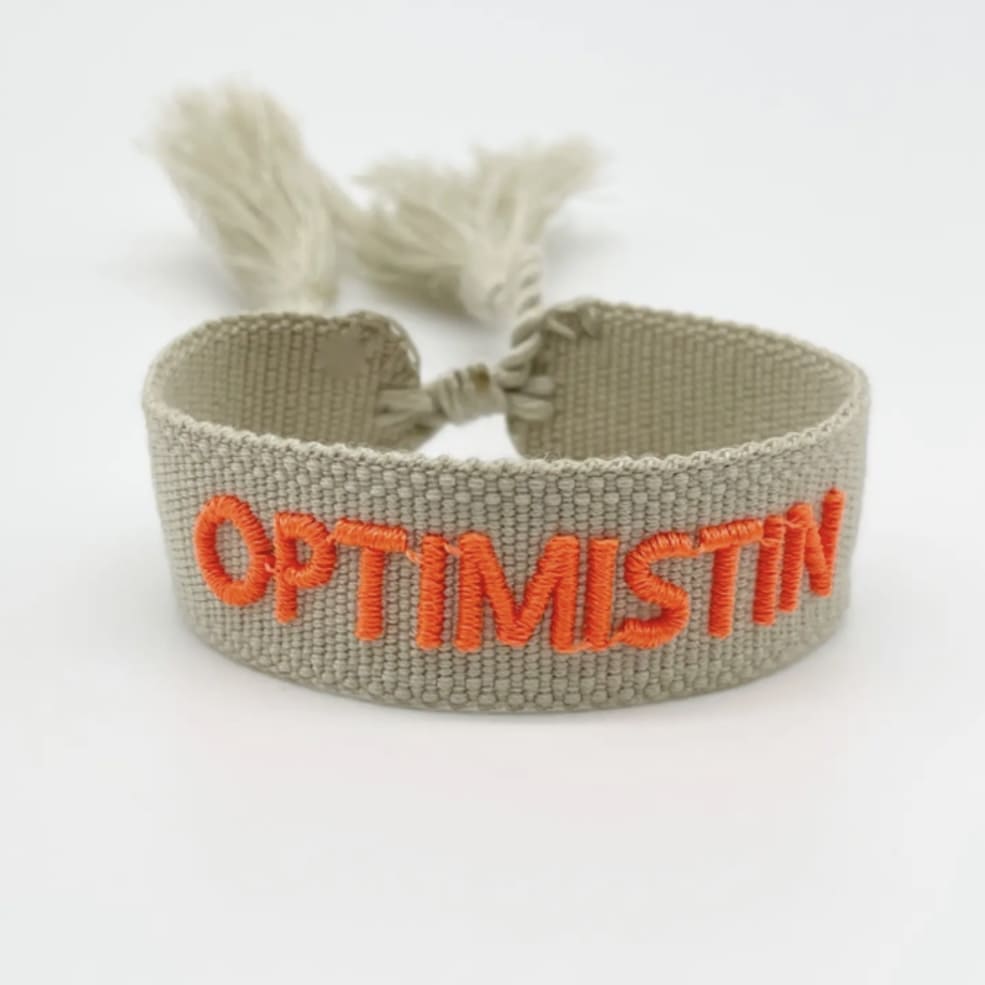 Armband gewebt mit Aufschrift, Parsley & Pepper