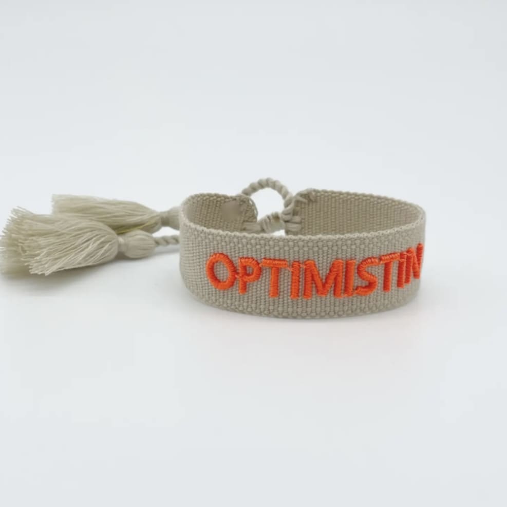 Armband gewebt mit Aufschrift, Parsley & Pepper