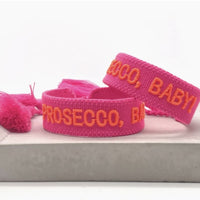 Armband gewebt mit Aufschrift, Parsley & Pepper