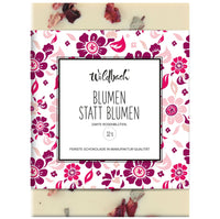 Tafel Schokolade weiß, 70g, Wildbach