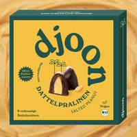 Dattelpralinen „Salted Peanut“, djoon
