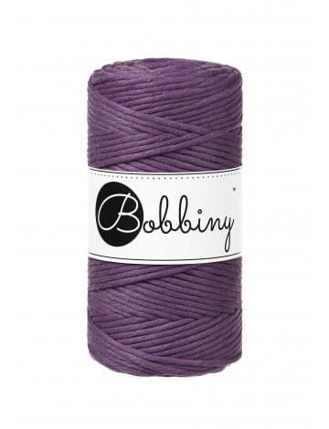 Makramee Flechtkordel/ Garn/ Schnur Violet 3MM 100M (330g), Bobbiny